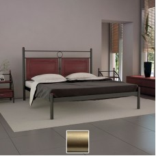 Кровать металлическая Николь, золото/палитра Структура (Металл-Дизайн) в Кишиневе