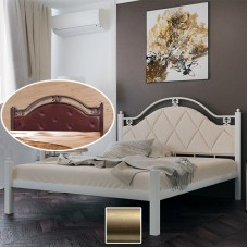 Кровать металлическая Эсмеральда, золото/палитра Структура (Металл-Дизайн) в Кишиневе