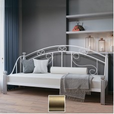 Кровать-диван металлическая Орфей, золото/палитра Структура (Металл-Дизайн) в Кишиневе