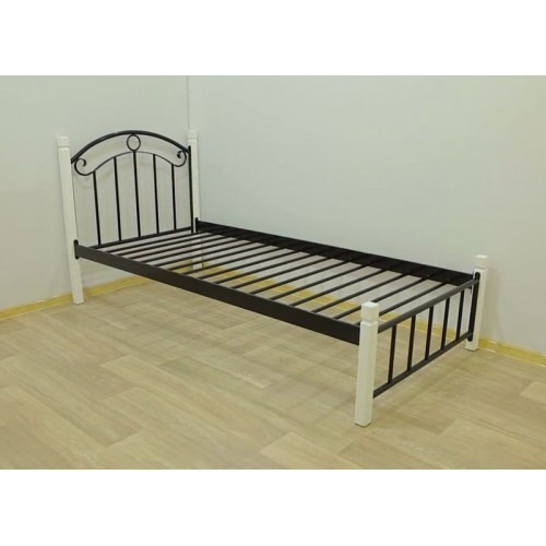 Кровать Монро на деревянных ногах, черный бархат/черный (Металл-Дизайн) в Кишиневе