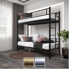 Двухъярусная кровать Квадро LOFT, золото/металлик (Металл-Дизайн) в Кишиневе